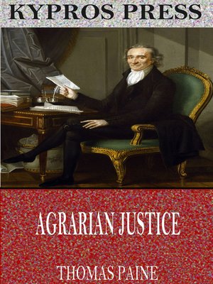 cover image of Agrarian Justice